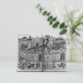 Frau Suppl PersanMongols unter Leitung Postkarte (Stehend Vorderseite)