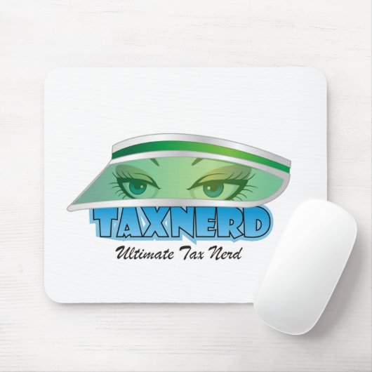 Frau TaxNerd Mousepad (Mit Mouse)