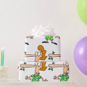 Frau Telling Lies Geschenkpapier