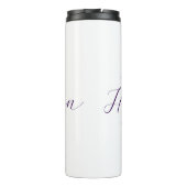 Frau Thermosbecher (Rückseite)