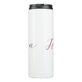 Frau Thermosbecher (Rückseite)