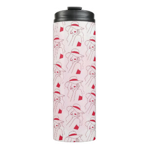 Frau Thermosbecher