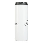 Frau Thermosbecher (Rückseite)