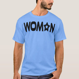 Frau Third Culture Schwarz T-Shirt