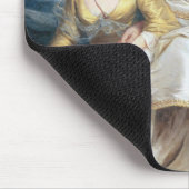 Frau Thrale und ihre Tochter Hester 1777-78 Mousepad (Ecke)
