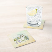 Frau Tiggy-Winkle 1 Rechteckiger Pappuntersetzer (Vor Ort)