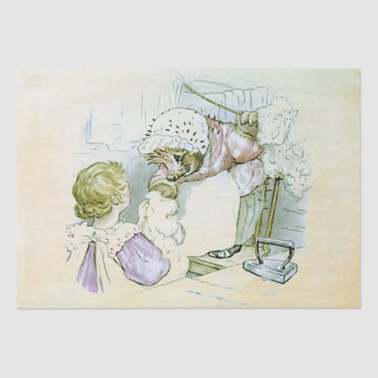 Frau Tiggy-Winkle 1 Seidenpapier (Vorderseite)