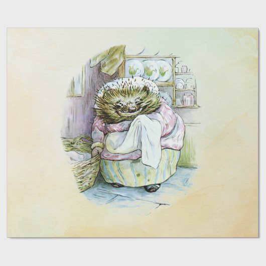Frau Tiggy-Winkle 5 Geschenkpapier (Flach)