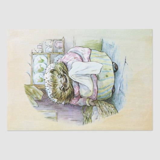 Frau Tiggy-Winkle 5 Seidenpapier (Vorderseite)