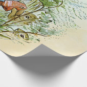 Frau Tiggy-Winkle 6 Teller Geschenkpapier (Ecke)