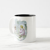 Frau Tiggy-Winkle machte Lucie eine Tasse Tee (Vorderseite Links)