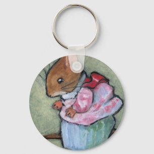 FRAU TITTLEMOUSE #2 nach B. Potter Schlüsselanhänger