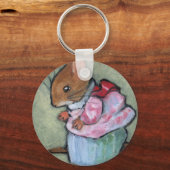 FRAU TITTLEMOUSE #2 Nach B. Potter Schlüsselanhänger (Vorderseite)