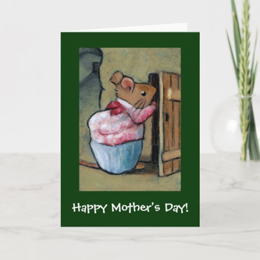 FRAU TITTLEMOUSE der glückliche Tag Mutter! Karte (Vorderseite)