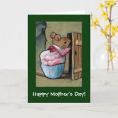 FRAU TITTLEMOUSE der glückliche Tag Mutter! Karte (Gelbe Blume)