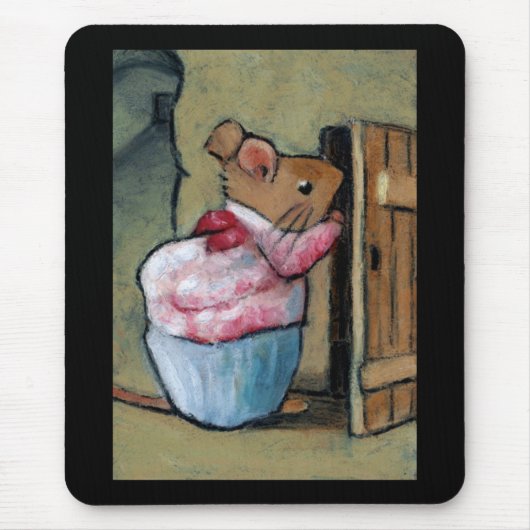 FRAU TITTLEMOUSE (im Öl-Pastell) Mousepad (Vorne)
