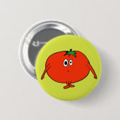 Frau Tomato Button (Vorne & Hinten)
