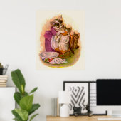 Frau Twitchit und Moppet (in 23 Größen) Poster (Heimbüro)