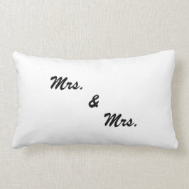 "Frau u. Frau "Kissen Lendenkissen