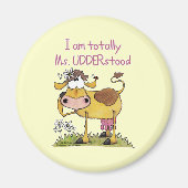 Frau UDDERstand Magnet (Vorne)