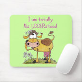 Frau UDDERstand Mousepad (Mit Mouse)