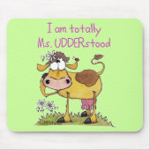 Frau UDDERstand Mousepad (Vorne)