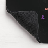 Frau Unbrechable Ribbon Lupus Awareness Women Moti Mousepad (Ecke)