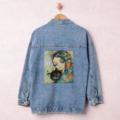 FRAU UND CAT ART DENIM JEAN JACKET JEANSJACKE (Hangar)