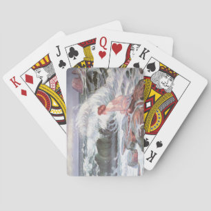 Frau und die Welle (von Frantisek Kupka) Spielkarten