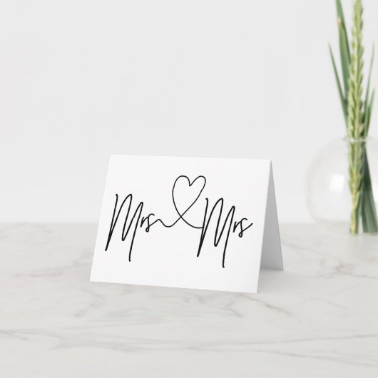 Frau und Frau Wedding Day Card Lesbian Wedding Car Karte (Vorderseite)