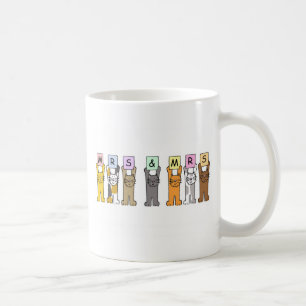 Frau und Glückwünsche Frau-Wedding Kaffeetasse