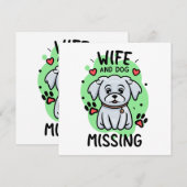 Frau und Hund vermisst (Vorne/Hinten)