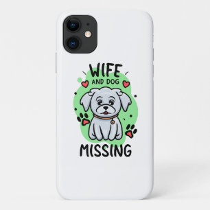 Frau und Hund vermisst Case-Mate iPhone Hülle