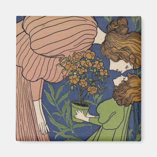 Frau und Kind Magnet (Vorne)