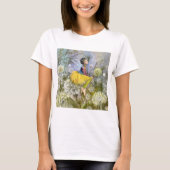Frau und Löwenzahn T-Shirt (Vorderseite)