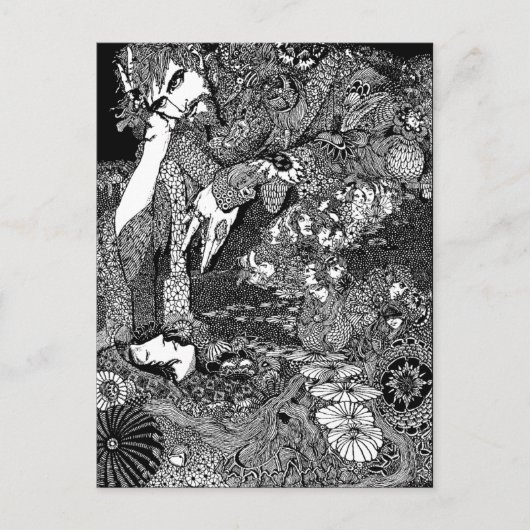 Frau und Mann Postkarte (Vorderseite)