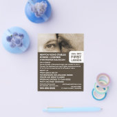 Frau und Pferd, Reitlehrerin, Akademie Flyer (Einzeln)