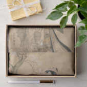 Frau und zwei Kinder von Kubo Shunman Seidenpapier (Geschenk)