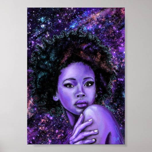 Frau Universum Poster (Vorne)