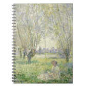 Frau unter Willows, Monet 1880 Notizblock (Vorderseite)