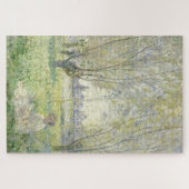 Frau unter Willows, Monet 1880 Puzzle (Horizontal)