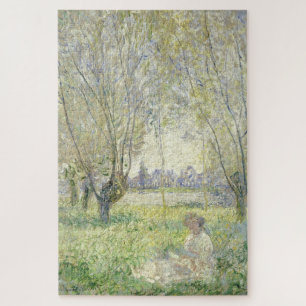 Frau unter Willows, Monet 1880 Puzzle