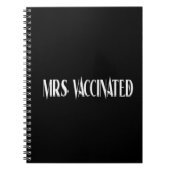 Frau Vaccected Notizblock (Vorderseite)