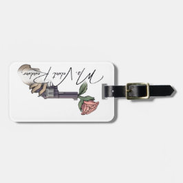 Frau Velvet Revolver Logo für die Markenbezeichnun Gepäckanhänger