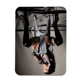 Frau Velvet Revolver Logo für die Markenbezeichnun Magnet