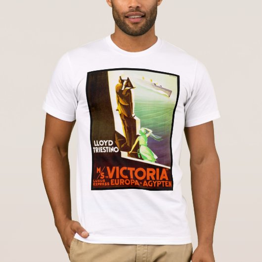 Frau Victoria Lloyd Triestino T-Shirt (Vorderseite)