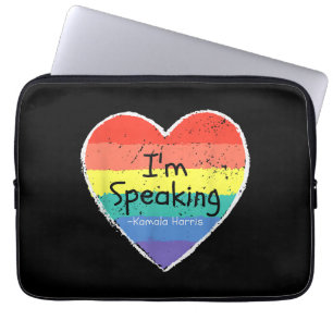 Frau Vizepräsidentin, ich spreche Kamala Harris gi Laptopschutzhülle