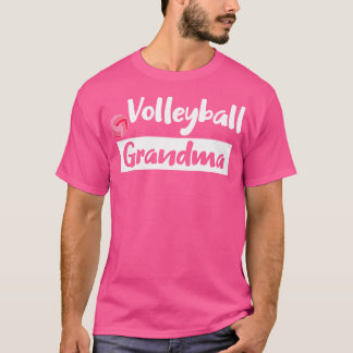 Frau Volleyball Oma T-Shirt