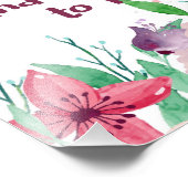 Frau Volunteer Vielen Dank für Ihr Dankeschön Fotodruck (Ecke)