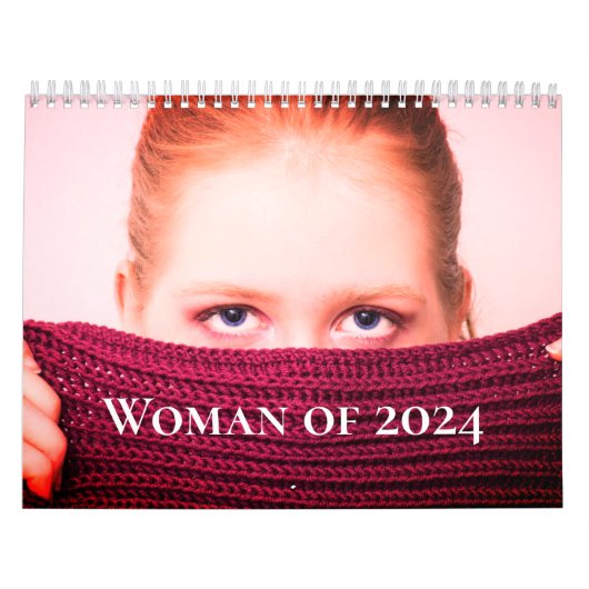 Frau von 2024 kalender (Titelbild)
